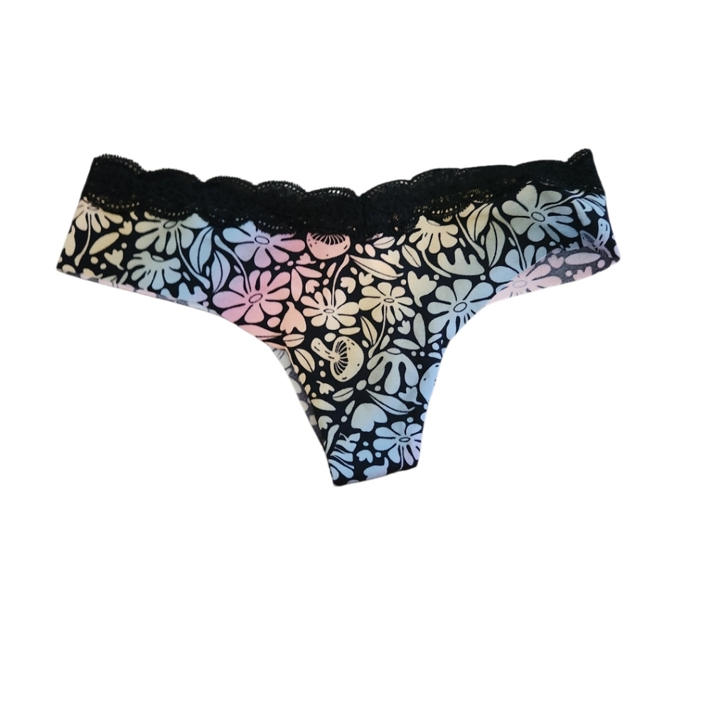 PINK Victoria's Secret Panties - Pink and Black Variety Sz Med Nwt - Picture 7 of 9